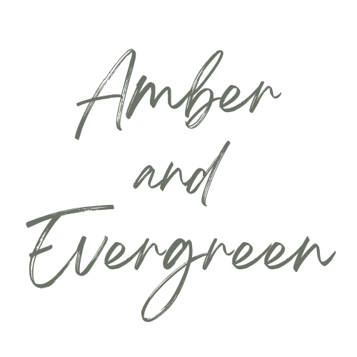 Amber and Evergreen